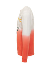 J.W. ANDERSON - Maglia a Maniche Lunghe con Stampa Anchor Dip Dye - Rosso - LIDIASHOPPING® - Official Website