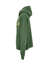 J.W. ANDERSON - Hooded Sweatshirt with Printed Logo - Green - LIDIASHOPPING® - Official Website