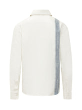 J.W. ANDERSON - Shirt with Collar and Side Band - White - LIDIASHOPPING® - Official Website