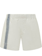 J.W. ANDERSON - Shorts with Side Logo Band - White - LIDIASHOPPING® - Official Website