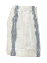 J.W. ANDERSON - Shorts with Side Logo Band - White - LIDIASHOPPING® - Official Website