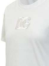 DOLCE & GABBANA - Dg Logo Crew-neck T-shirt - White - LIDIASHOPPING® - Official Website