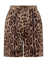 DOLCE & GABBANA - Animalier Print Shorts - Brown - LIDIASHOPPING® - Official Website