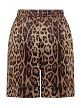 DOLCE & GABBANA - Animalier Print Shorts - Brown - LIDIASHOPPING® - Official Website