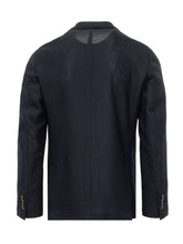 LARDINI - Giacca Liknit Monopetto - Blu - LIDIASHOPPING® - Official Website