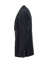 LARDINI - Giacca Liknit Monopetto - Blu - LIDIASHOPPING® - Official Website