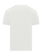 BURBERRY - T-Shirt con Motivo Check - Bianco | Lidia Shopping | Official Website