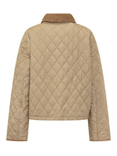 BURBERRY - Quilted Jacket with Velvet Collar - Beige - LIDIASHOPPING® - Official Website