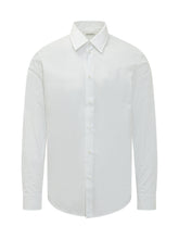 BURBERRY - Long Sleeve Shirt with Classic Collar and Buttons - White - LIDIASHOPPING® - Official Website
