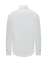 BURBERRY - Long Sleeve Shirt with Classic Collar and Buttons - White - LIDIASHOPPING® - Official Website