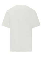 BURBERRY - Cotton T-Shirt With Front Logo - White - LIDIASHOPPING® - Official Website