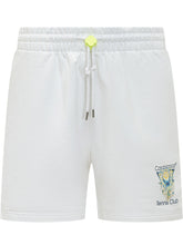 CASABLANCA - Shorts Tennis In Felpa - Bianco | Lidia Shopping ® | Official Website