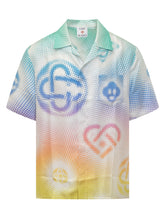 CASABLANCA - Halftone Shirt - Multicolore | Lidia Shopping ® | Official Website