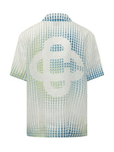 CASABLANCA - Camicia Cubana a Maniche Corte con Stampa - Bianco - LIDIASHOPPING® - Official Website