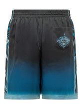 CASABLANCA - Shorts with Drawstring and Graphic Print - Blue - LIDIASHOPPING® - Official Website