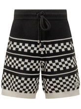 AMIRI - Checkered Mesh Short - Nero - LIDIASHOPPING® - Official Website