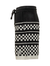 AMIRI - Checkered Mesh Short - Nero - LIDIASHOPPING® - Official Website
