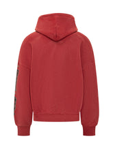 AMIRI - Bones Zip Hoodie with Hood and Kangaroo Pocket - Red - LIDIASHOPPING® - Official Website
