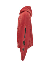 AMIRI - Bones Zip Hoodie with Hood and Kangaroo Pocket - Red - LIDIASHOPPING® - Official Website