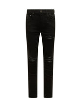 AMIRI - Jeans con Strappi e Cinque Tasche - Nero - LIDIASHOPPING® - Official Website