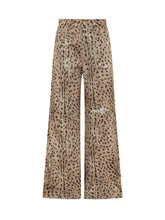 AMIRI - Carpenter Jeans with Animal Print - Brown - LIDIASHOPPING® - Official Website
