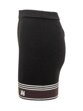 AMIRI - Ribbed Mini Skirt - Black - LIDIASHOPPING® - Official Website