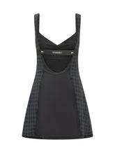 AMIRI - Abito Mini con Motivo Monogram - Nero - LIDIASHOPPING® - Official Website
