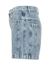 MARANT ÉTOILE - Mid-Rise Joely Denim Shorts - Blue - LIDIASHOPPING® - Official Website