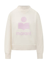 MARANT ÉTOILE - Moby Sweatshirt - White - LIDIASHOPPING® - Official Website