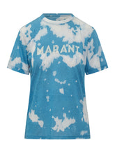 MARANT ÉTOILE - Zewel T-Shirt - Blue - LIDIASHOPPING® - Official Website