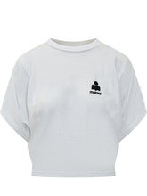 MARANT ÉTOILE - T-Shirt Kyanzae - Bianco | Lidia Shopping ® | Official Website