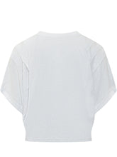 MARANT ÉTOILE - T-Shirt Kyanzae - Bianco | Lidia Shopping | Official Website
