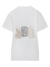 GANNI - Jersey Cute Animal - White - LIDIASHOPPING® - Official Website