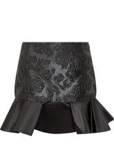 GANNI - Satin Mini Skirt - Black - LIDIASHOPPING® - Official Website