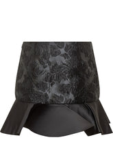 GANNI - Satin Mini Skirt - Black - LIDIASHOPPING® - Official Website