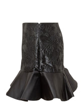 GANNI - Satin Mini Skirt - Black - LIDIASHOPPING® - Official Website