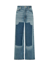 GANNI - Baggy Denim Jeans - Blue - LIDIASHOPPING® - Official Website