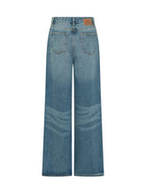 GANNI - Baggy Denim Jeans - Blue - LIDIASHOPPING® - Official Website