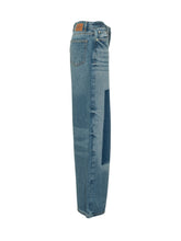 GANNI - Baggy Denim Jeans - Blue - LIDIASHOPPING® - Official Website