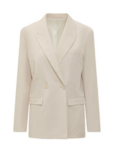 ISABEL MARANT - Tailored Double Breasted Blazer - Beige - LIDIASHOPPING® - Official Website