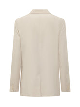 ISABEL MARANT - Tailored Double Breasted Blazer - Beige - LIDIASHOPPING® - Official Website