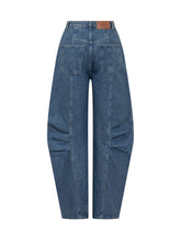 ROTATE - Denim Cargo Pants - Blue - LIDIASHOPPING® - Official Website
