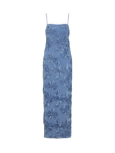 ROTATE - Embroidered Slip Dress - Blue | Lidia Shopping ® | Official Website