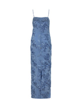 ROTATE - Embroidered Slip Dress - Blue | Lidia Shopping ® | Official Website