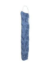 ROTATE - Embroidered Slip Dress - Blue | Lidia Shopping ® | Official Website