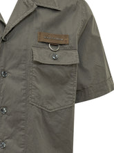 DOLCE & GABBANA - Short Sleeve Shirt with Pockets - Green - LIDIASHOPPING® - Official Website