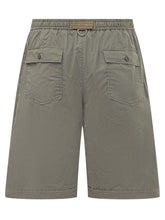 DOLCE & GABBANA - Bermuda con Vita Elastica e Coulisse - Verde - LIDIASHOPPING® - Official Website