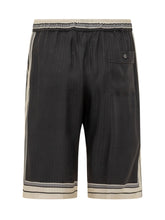 DOLCE & GABBANA - Relaxed Fit Drawstring Shorts - Black - LIDIASHOPPING® - Official Website