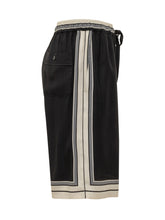 DOLCE & GABBANA - Relaxed Fit Drawstring Shorts - Black - LIDIASHOPPING® - Official Website