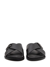 DOLCE & GABBANA - Sandalo con Fasce Incrociate - Nero | Lidia Shopping ® | Official Website